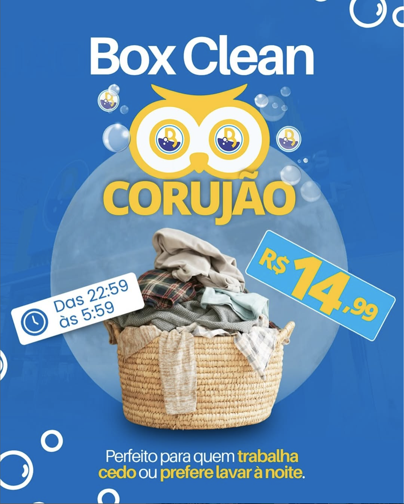 Corujão da Box Clean